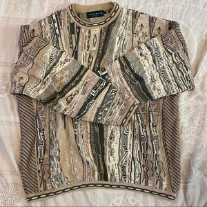 Vintage Coogie Style Textured Sweater from Tundra